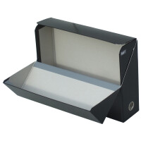 Oxford Dokumentenmappe, aus Wellpape, dunkelblau