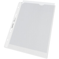 LEITZ Prospekthülle extrastark, A5, PP, genarbt,...