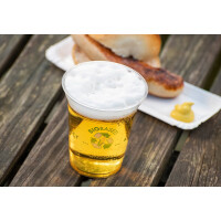 STARPAK Kunststoff-Trinkbecher PS, 0,3 l, glasklar, 75er