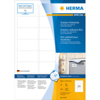 HERMA Outdoor Folien-Etiketten SPECIAL, 99,1 x 139 mm, weiß