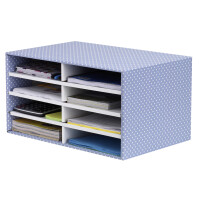 Fellowes BANKERS BOX STYLE Schreibtisch-Manager, blau...