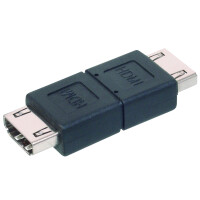 DIGITUS HDMI Adapter, HDMI-A Kupplungen, schwarz