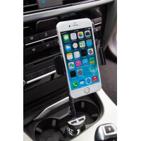 LogiLink KFZ-Ladegerät & Smartphone Halter