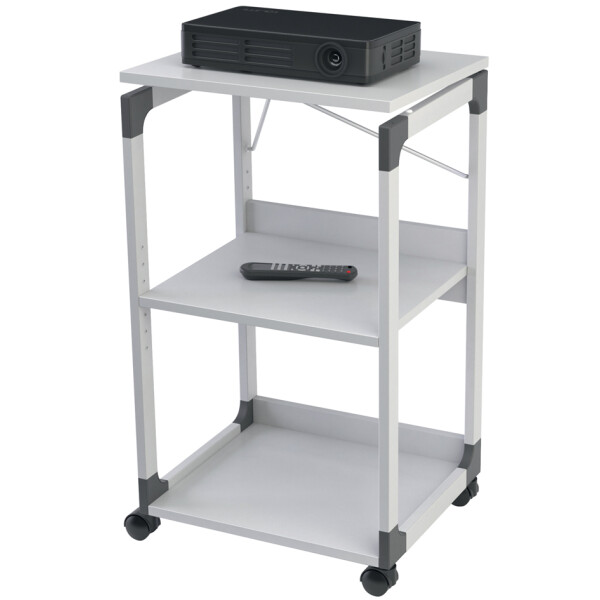 DURABLE Bürowagen SYSTEM für Overhead Beamer, 3 Böden, grau