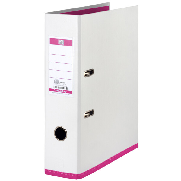 Oxford Ordner myColour, Rückenbreite: 80 mm, weiß pink