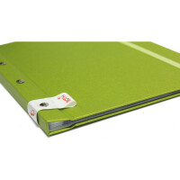 ROTH Zeugnismappe Metallium mit Buchschrauben, pink