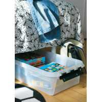 smartstore Aufbewahrungsbox CLASSIC 30 L, Clips: schwarz