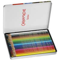CARAN DACHE Buntstifte PRISMALO Aquarelle, 30er Metalletui