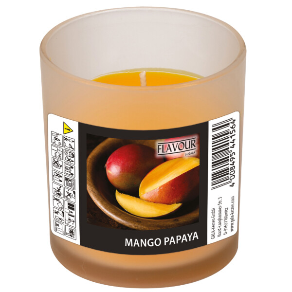 FLAVOUR by Gala Duftkerze im Glas "Fresh Linen"