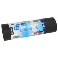 STARPAK Müllsäcke LDPE, mit Zugband, 120 Liter,...