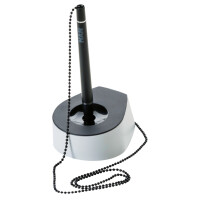 HAN Kugelschreiber-Ständer SALSA, lichtgrau schwarz