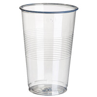 STARPAK Kunststoff-Trinkbecher PP, 0,2 l, transparent, 100er