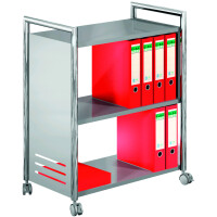 kerkmann Bürowagen Etagenwagen Artline, chrom alusilber