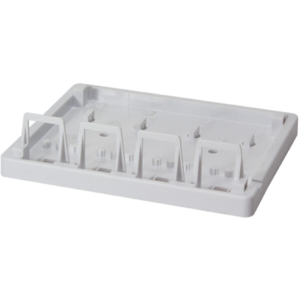 LogiLink Keystone Aufputz-Leergehäuse, ungeschirmt, 8-fach