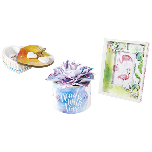 folia Motivblock "Aquarell", 240 x 340 mm, 20 Blatt