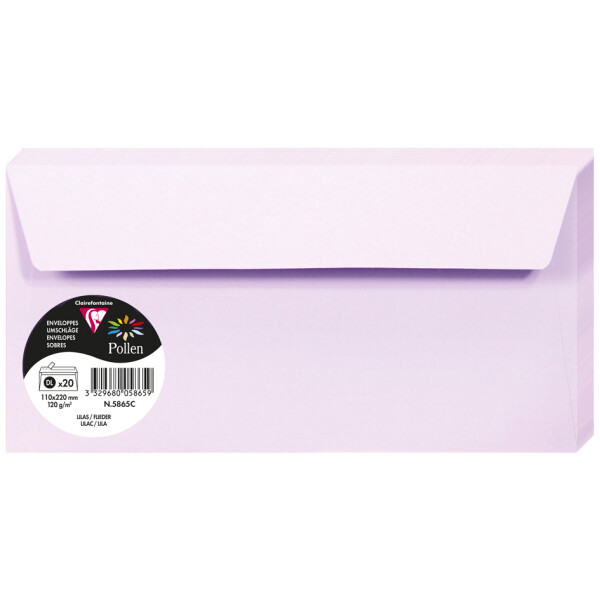 Pollen by Clairefontaine Briefumschlag DL, chamois
