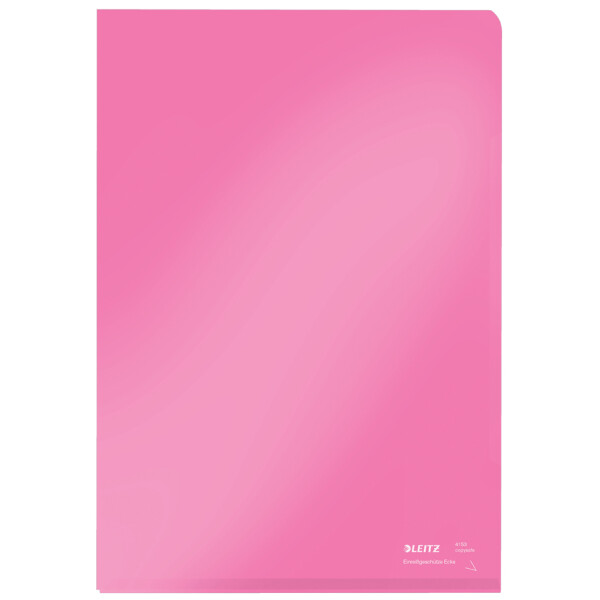 LEITZ Sichthülle Super Premium, A4, PVC, gelb, 0,15 mm