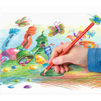 STAEDTLER Dreikant-Buntstift ergosoft, 24er Etui