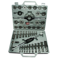 BRÜDER MANNESMANN Gewindeschneide-Satz, 45-teilig,...