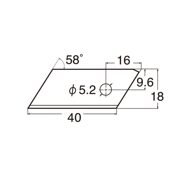NT Cutter Ersatzklingen BR-400P, Klingenbreite: 12,5 mm
