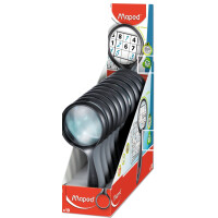 Maped Lupe mit Griff, rund, Durchmesser: 75 mm, 10er Display