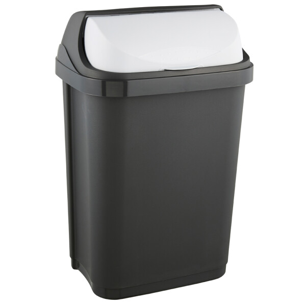 keeeper Abfallbehälter "rasmus", 10 Liter, silber