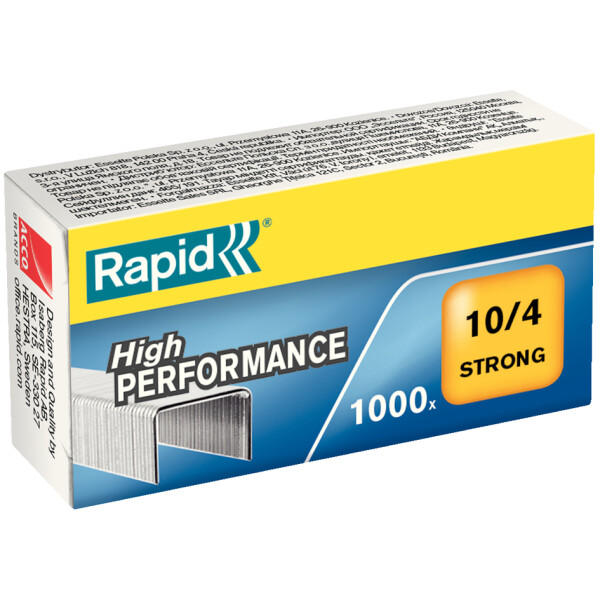 Rapid Heftklammern Strong 10 4, galvanisiert