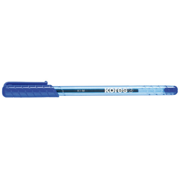 Kores Einweg-Kugelschreiber K-PEN K1, blau, Strichstärke: M