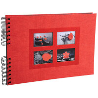 EXACOMPTA Foto-Spiralalbum Passion, 320 x 220 mm, schwarz