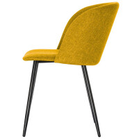 PAPERFLOW Konferenzstuhl MUST, 2er Set, schwarz blau