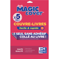 Oxford Buchschoner "Magic Cover", Inhalt: 5 Blatt