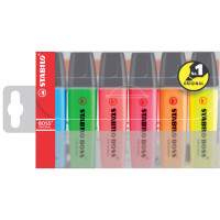 STABILO Textmarker BOSS ORIGINAL, 8er Kunststoffetui