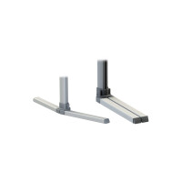 FRANKEN Moderationstafel PRO, 1.200 x 1.500 mm, Filz grau