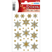 HERMA Weihnachts-Sticker DECOR "Sterne",...