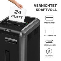 Fellowes Aktenvernichter Powershred 225i, Streifen 5,8 mm