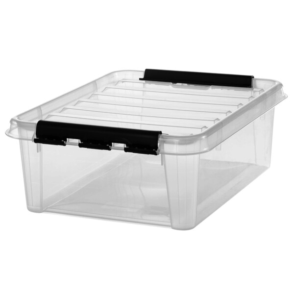 smartstore Aufbewahrungsbox CLASSIC 20 L, Clips: weiß