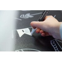 KREUL Kreidemarker Chalky, XXL, Snow White