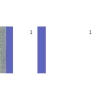 ELVE Bon-Block, grün, Maße: (B)135 x (H)60 mm