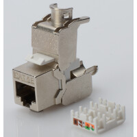DIGITUS Keystone Modul Kat.5e, 1 x RJ45, geschirmt