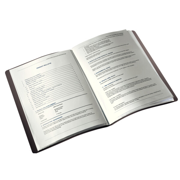 LEITZ Sichtbuch Solid, A4, PP, mit 20 H&uuml;llen, wei&szlig;