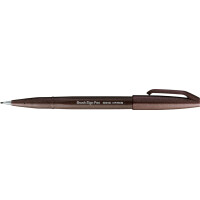 PentelArts Faserschreiber Brush Sign Pen SES 15, hellgrün
