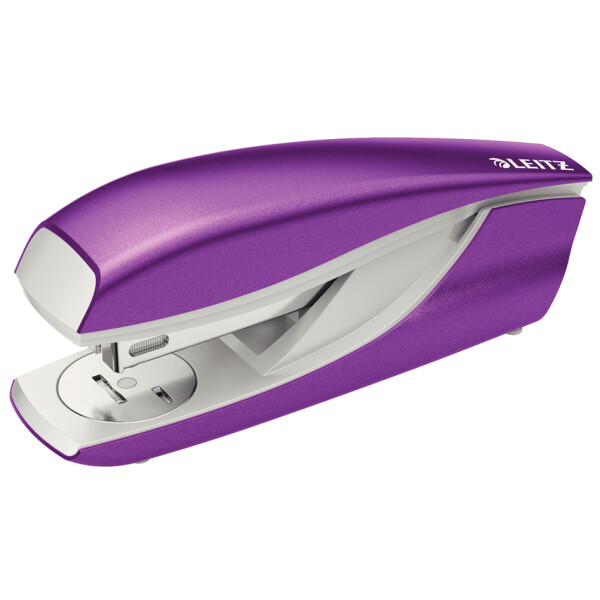 LEITZ Heftgerät NeXXt WOW 5502, eisblau, im Karton