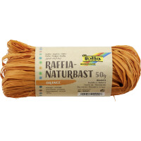 folia Raffia-Naturbast, 50 g, hellgrün