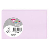 Pollen by Clairefontaine Briefkarte 82 x 128 mm, silber