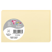 Pollen by Clairefontaine Briefkarte 82 x 128 mm, silber