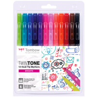 Tombow Doppelfasermaler "TwinTone" Bright...