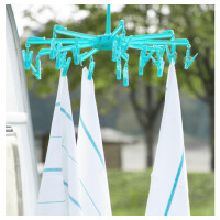 cartrend Trockenkarussell, mit 18 Wäscheklammern