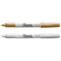 Sharpie Permanent-Marker FINE Metallic, silber