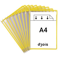djois by tarifold Drehzapfentafel, DIN A4, farbig sortiert