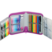 Maped Schüleretui Fairy, aus Polyester, pink,...